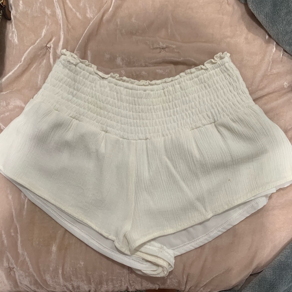 white shorts